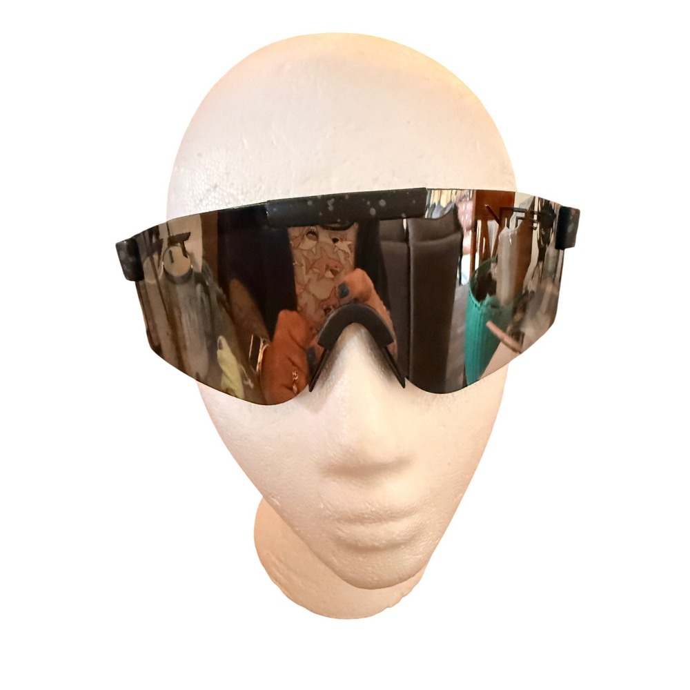Pit Viper "The 1993" Original Sunglasses Polarized White Splatter Bronze Mirror